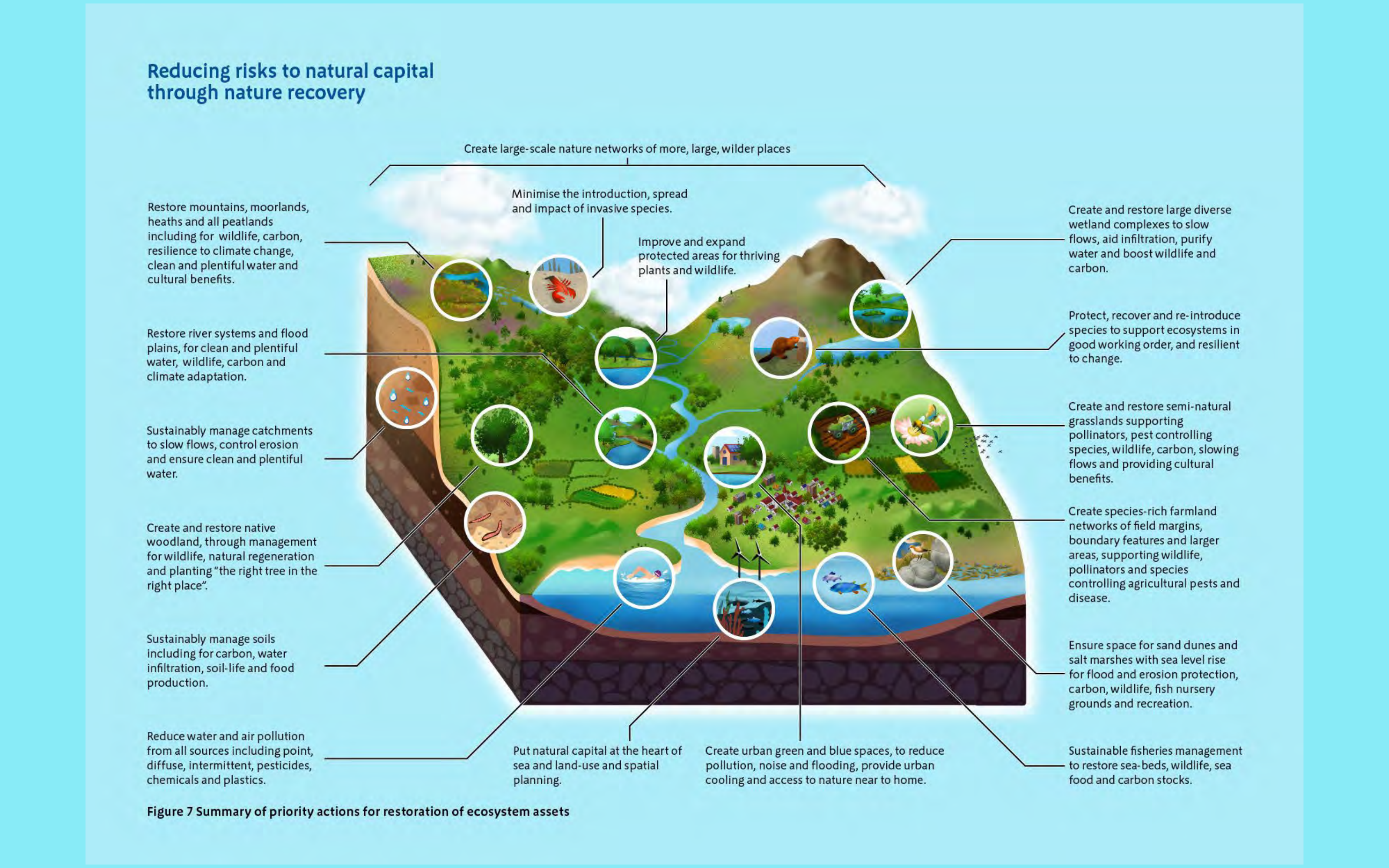 Natural England Ecosystem Restoration Map